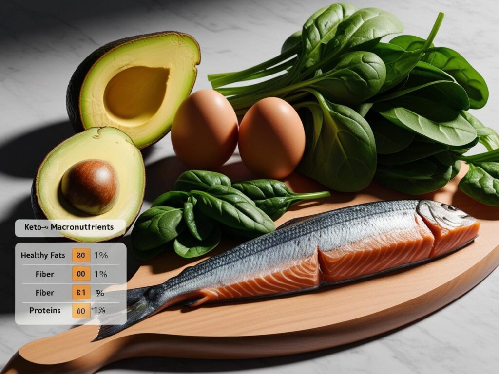 Keto-friendly ingredients and their essential nutrients for weight loss