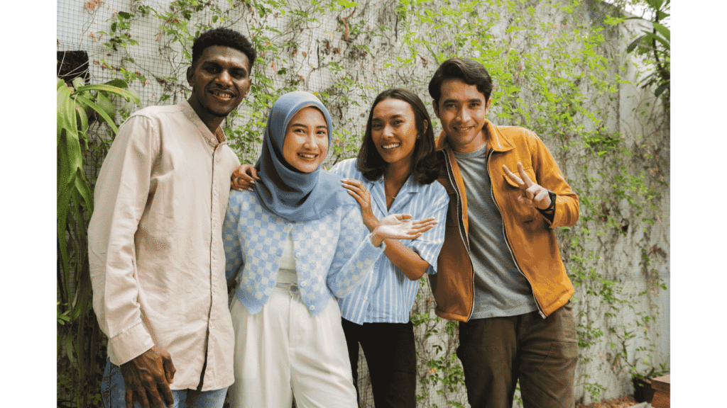 Happy family enjoying a healthy lifestyle outdoors on World Health Day 2025.